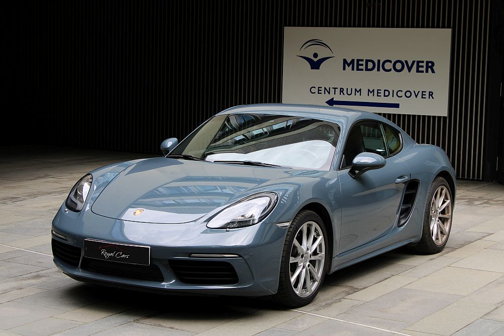 Porsche 718 Cayman, 300KM, Salon PL, Serwis ASO, 2017r.