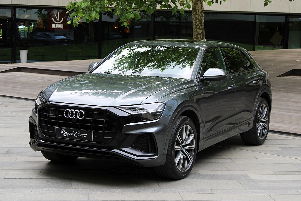 Audi Q8 50TDI Quattro S-Line Black Design, Salon PL, Serwis ASO, 286KM